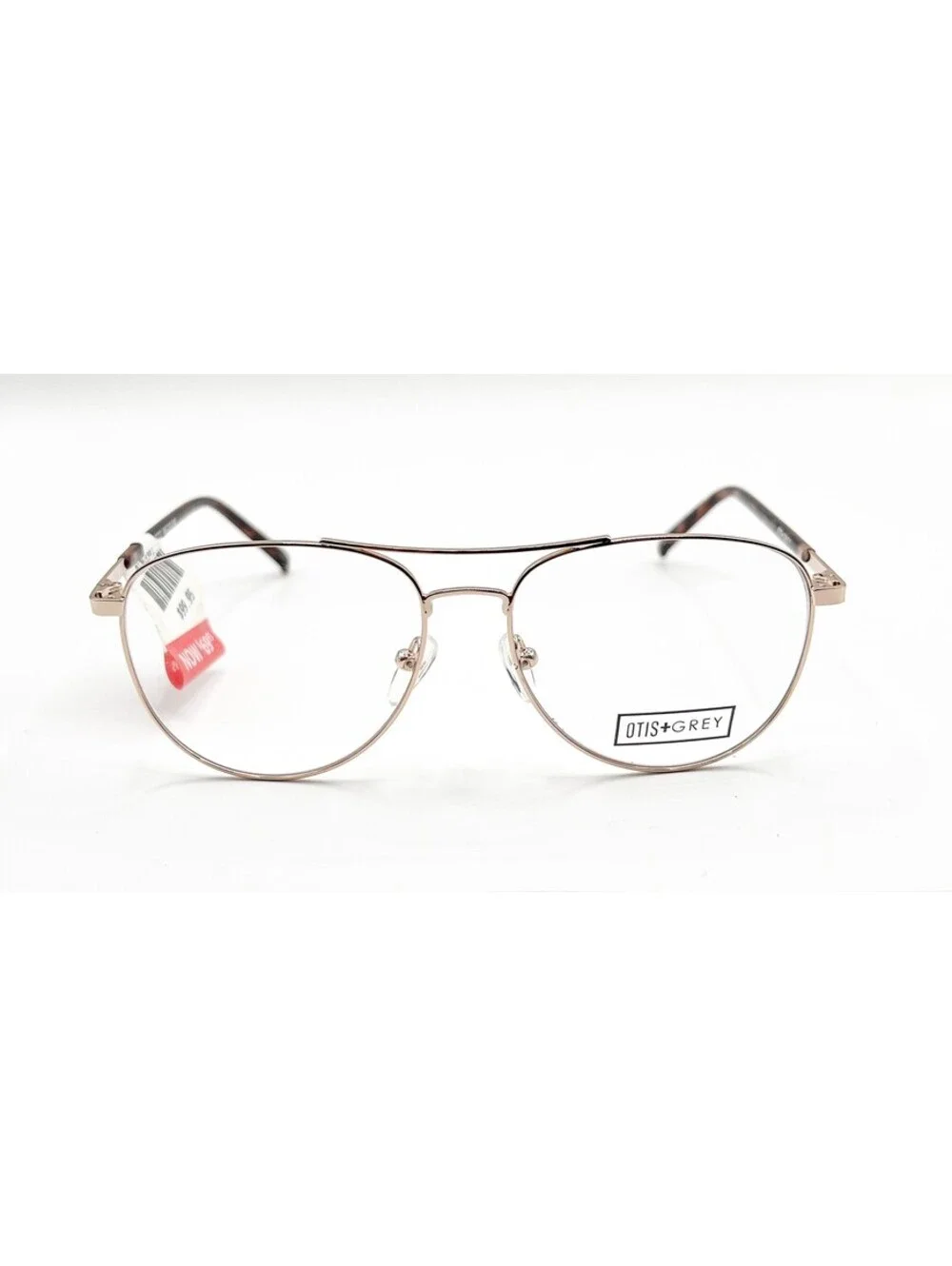 Otis Grey Og20200 Ro/G Polished Rose Gold Authentic Eyeglasses 54-15-140